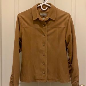 TERRITIORY AHEAD suede jacket